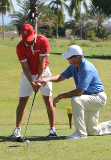 Golf players